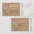 Recherche de aiguille de couture cartes visite Fait main