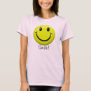 Recherche de visage de sourire tshirts Toute personne