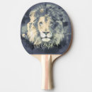 Recherche de lion raquettes ping pong Animal