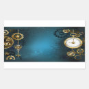 Recherche de vapeur rectangles autocollants Steampunk