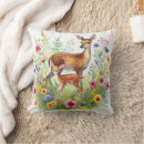 Recherche de faon coussins Biche
