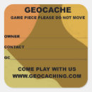 Recherche de geocaching stickers autocollants Chasse