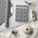 Recherche de la géométrie sacrée papier cadeau Noir