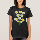 Recherche de jaune de fleur tshirts Blanc