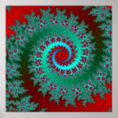 Recherche de spirale colorée posters Illustration