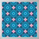 Recherche de motif floral moderne posters Décoration