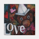 Recherche de nounours magnets Amour