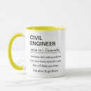 Recherche de ingénieur civil tasses Drôle