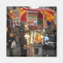 Recherche de hot dogs magnets New york