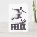 Recherche de donateur vœux cartes Joueur de football