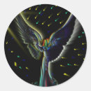 Recherche de angel autocollants Noir
