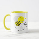 Recherche de abeille heureuse tasses Jaune