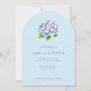 Recherche de bleu sérénité invitations Aquarelle