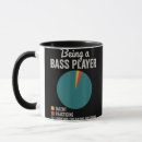 Recherche de guitare basse tasses Drôle