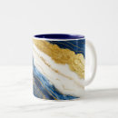 Recherche de marbre bleu tasses Abstrait