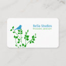 Recherche de oiseau bleu cartes visite Boutique