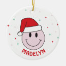 Recherche de visage heureux ornements Noël