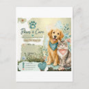 Recherche de chien de garde cartes postales Mignon