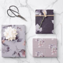 Recherche de lilas pourpre papier cadeau Floral