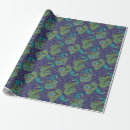 Recherche de paon papier cadeau Motif