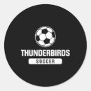 Recherche de thunderbird autocollants Joueur de football