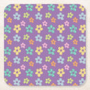 Recherche de motif fleuri dessous de verres Floral