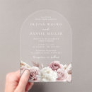 Recherche de design mariage invitations Rose