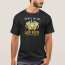 Recherche de métal lourd tshirts Bière