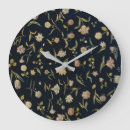 Recherche de motif floral vintage horloges Antique