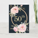 Recherche de 50 ans mariage anniversaire cartes Floral
