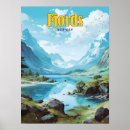 Recherche de fjord norvégien posters Vintage