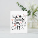 Recherche de citation drôle de chat vœux cartes Animal
