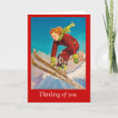 Recherche de en descendant vœux cartes Ski