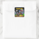 Recherche de anniversaire monstre autocollants Conception de camion monstre