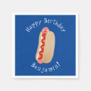 Recherche de hot dogs serviettes Pour enfants