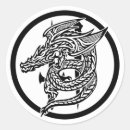 Recherche de dragon tribal autocollants Tatouage