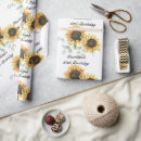 Recherche de anniversaire tournesol papier cadeau Moderne