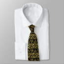 Recherche de motif tribal cravates Noir