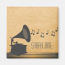 Recherche de notes musique magnets Vintage