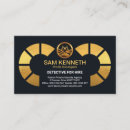 Recherche de enquête privée cartes visite Application de la loi