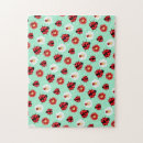Recherche de ladybug puzzles Rouge