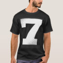 Recherche de numéro 7 tshirts Sports