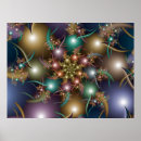 Recherche de fleur fractale posters Fractales