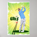 Recherche de golf clubs posters Vert