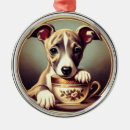 Recherche de whippet ornements Chiot
