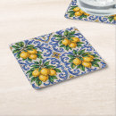 Recherche de azulejo dessous de verres Méditerranéen