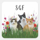 Recherche de mignon de chat autocollants Pour tous