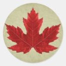 Recherche de érable autocollants Rouge