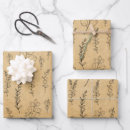 Recherche de antique vintage papier cadeau Botanique