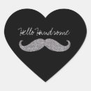 Recherche de moustache vintage autocollants Hipster